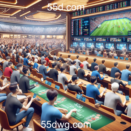Apostas Esportivas: O Crescimento do Jogo no 55d.com